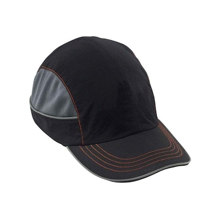 Sprichards EGO23344 Bump Cap; Long Brim - Black